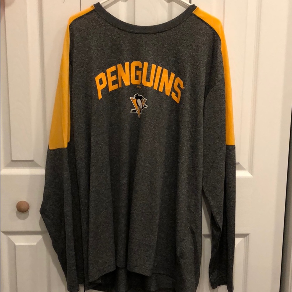 Pittsburgh penguin long sleeves T-shirt